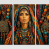 img Triptyque Élégance Bohème Colorée